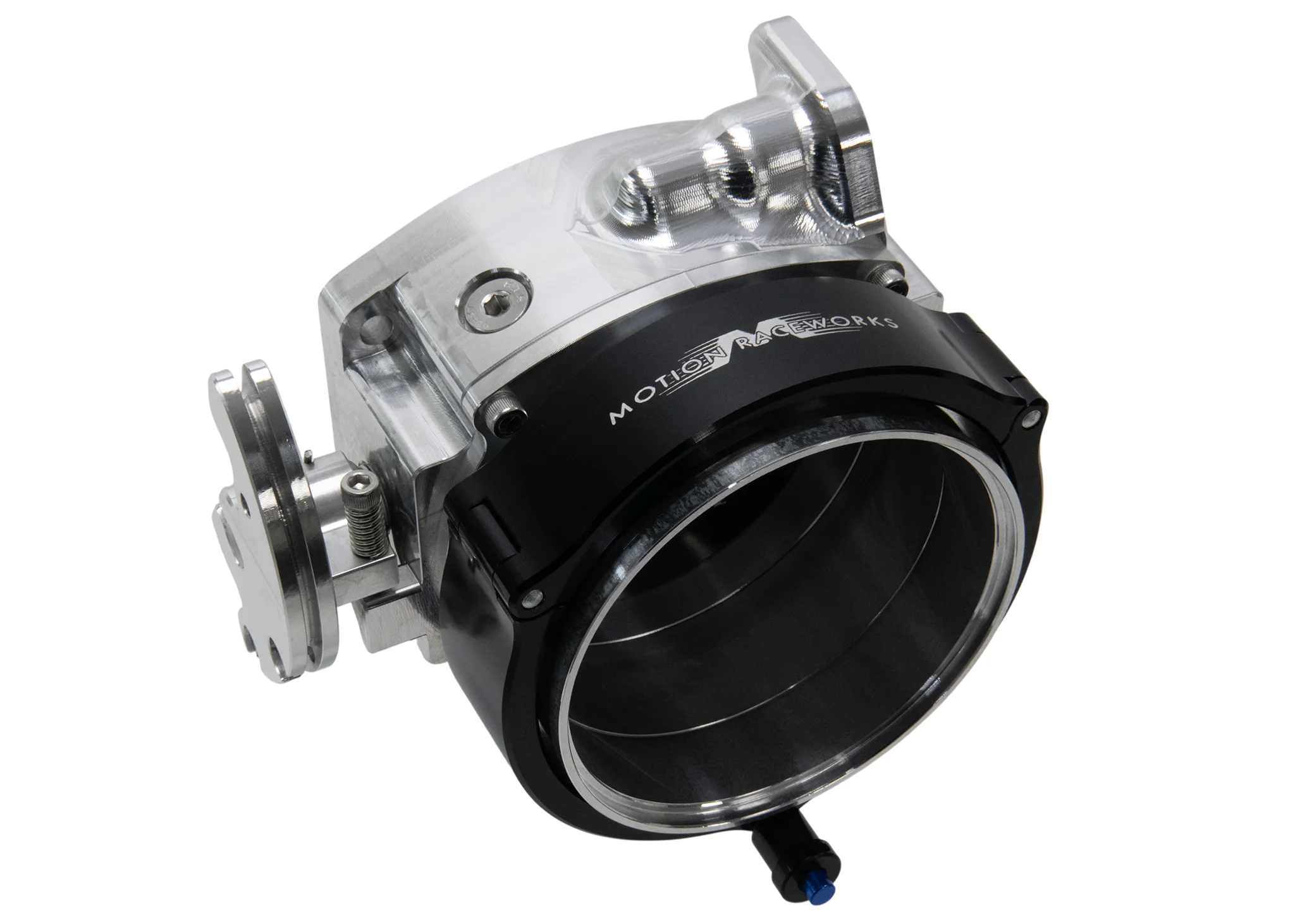 ICON 92/95mm LS Cable Drive Throttle Body (Bare Finish) w/ Interchangeable Connection - Image 5