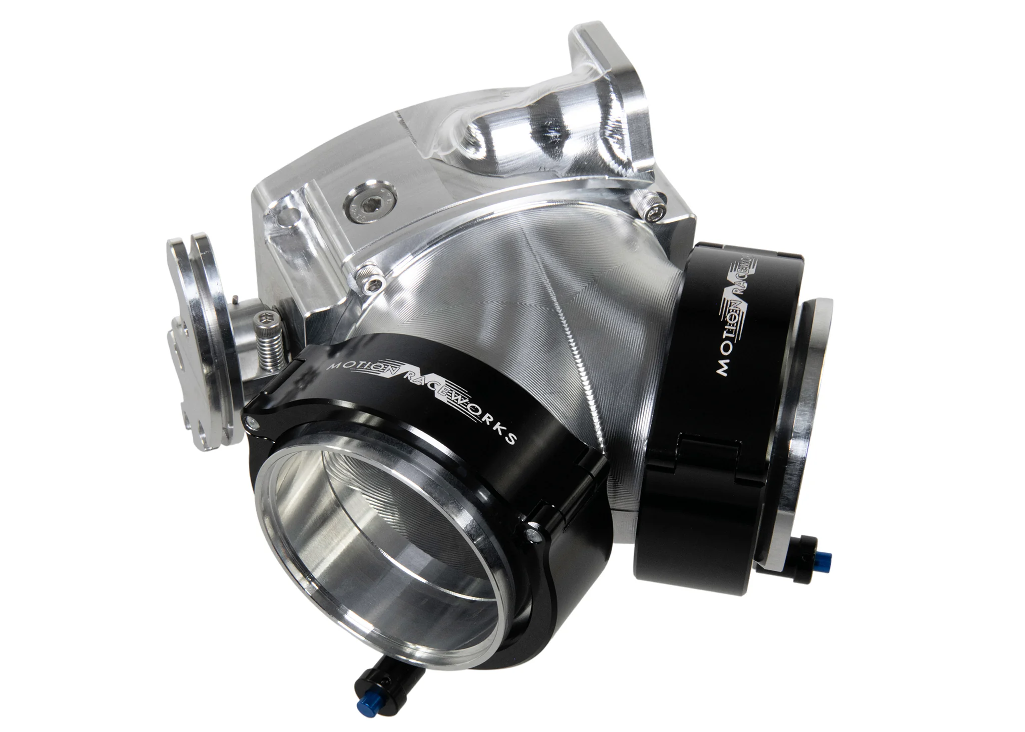 ICON 92/95mm LS Cable Drive Throttle Body (Bare Finish) w/ Interchangeable Connection - Image 6