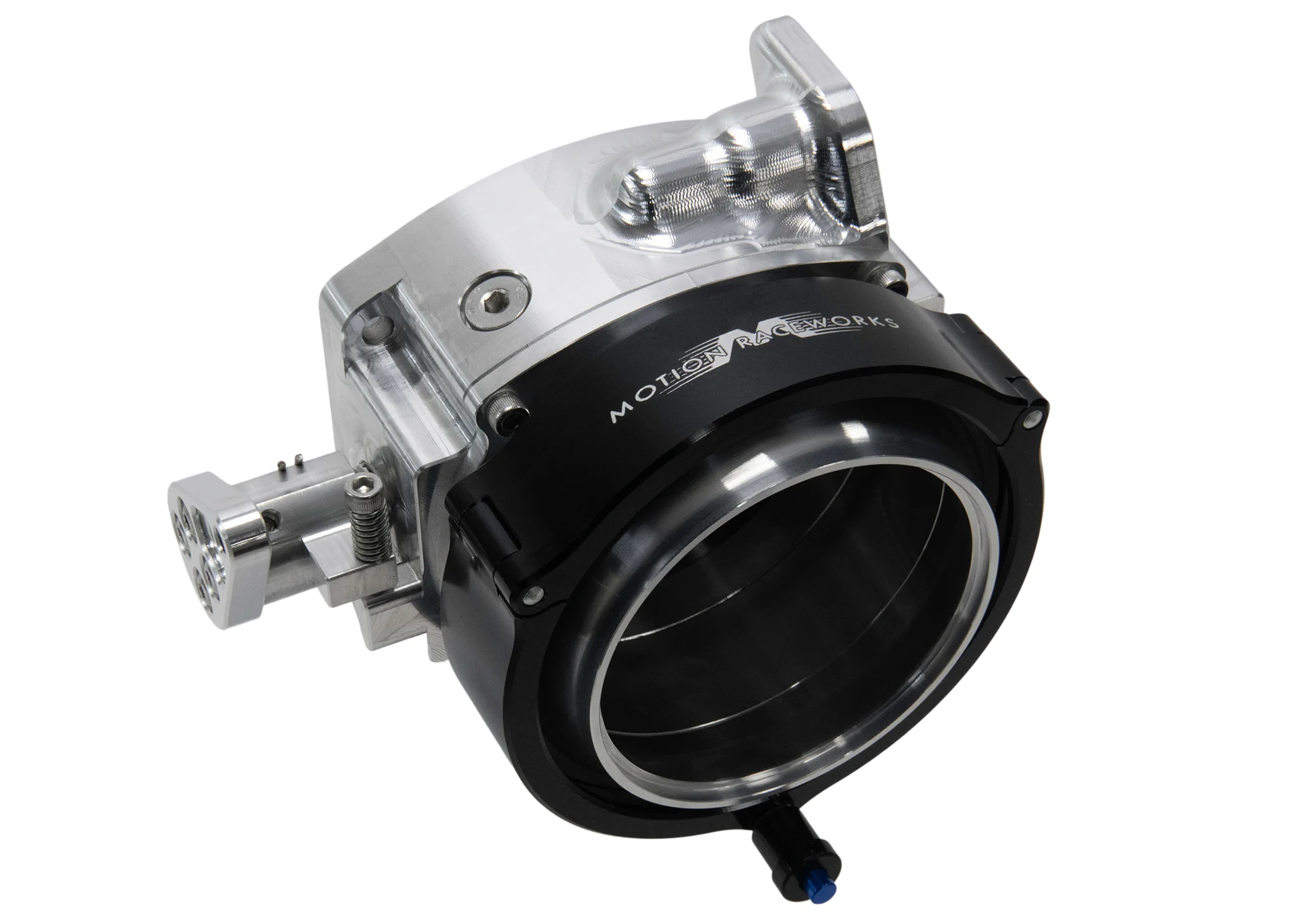 ICON 102/105mm Throttle Body w/ Mechanical Linkage Bare Finish - Image 4