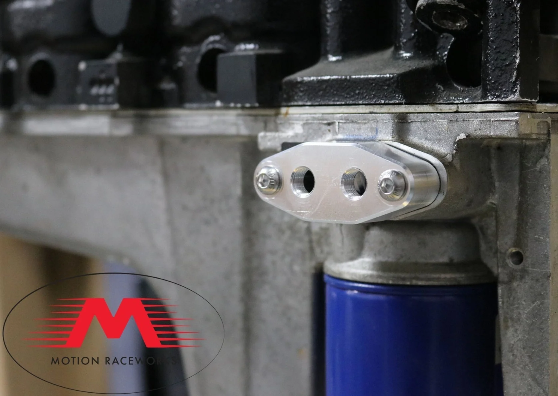 Motion Raceworks LS Turbo Supercharger Oil Feed / Oil Temp / Oil Pressure Sensor Adaptor 10-10020 - Image 3