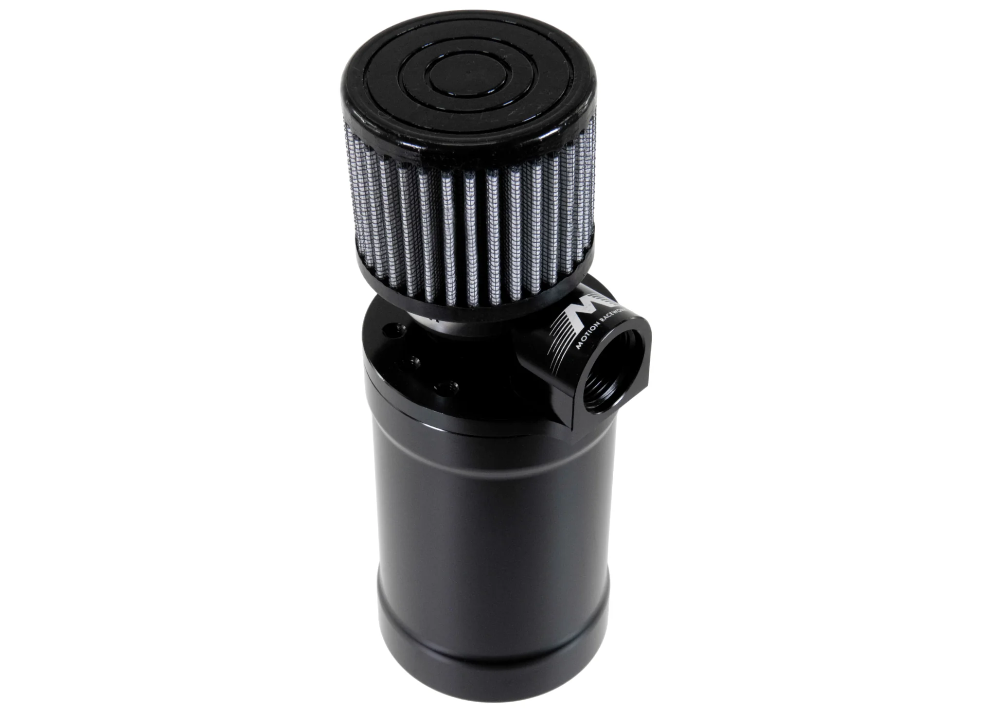 Motion Raceworks Top Loader Billet Internally Baffled Oil Catch Can ( Single 12 AN Port ) - Image 4