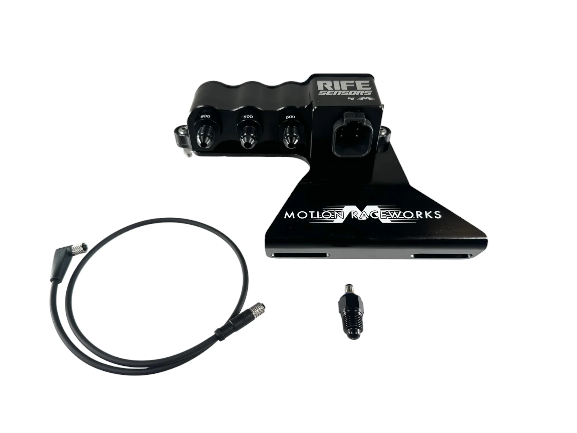 RIFE Pro Series Transmission Combo Pack for TH400 Lock Up Transmission Pressure Triple Sensor Block Kit with Mount - Image 3