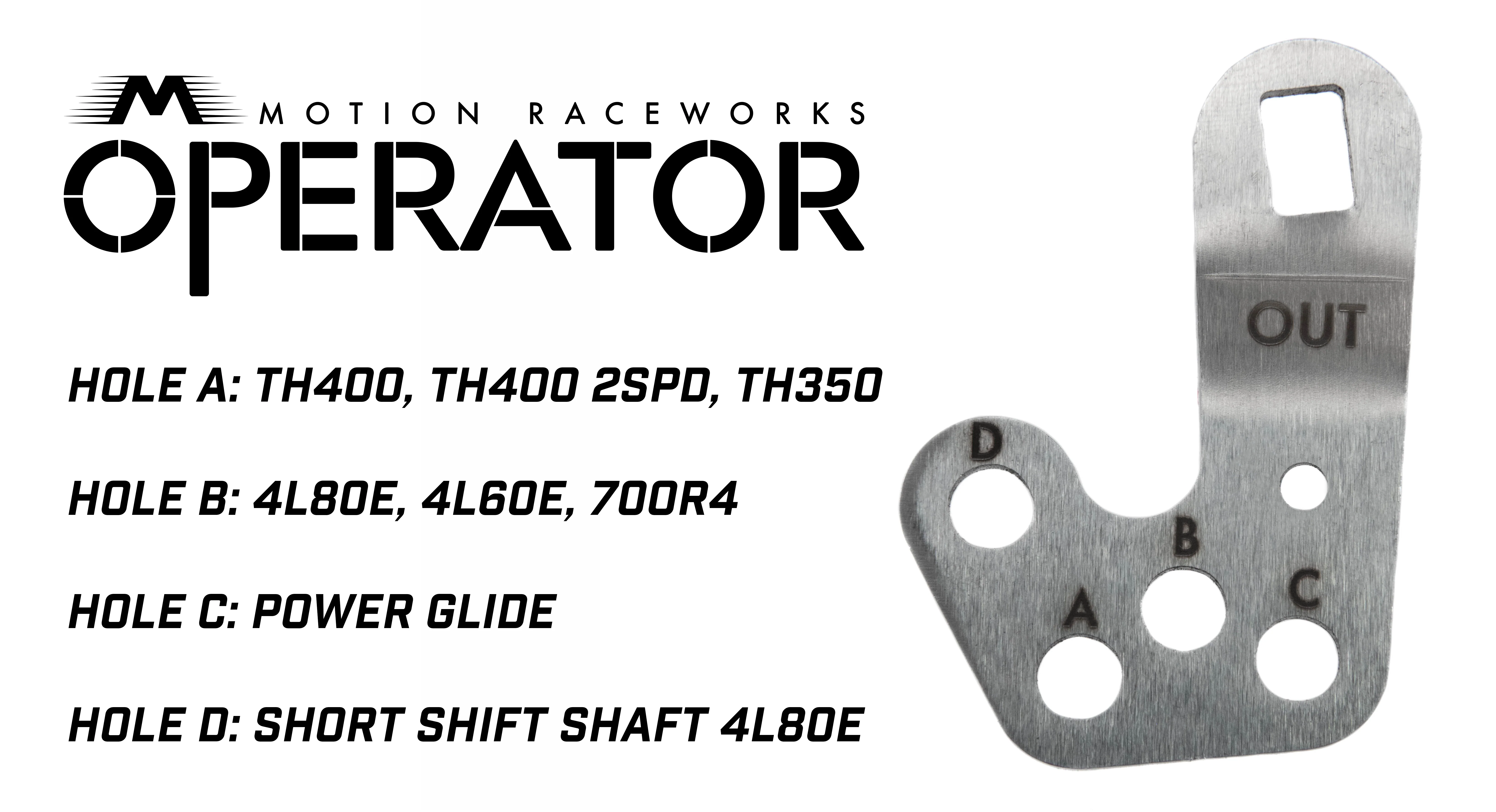 Powerglide Operator Series Billet Shifter Rear Exit - Image 7