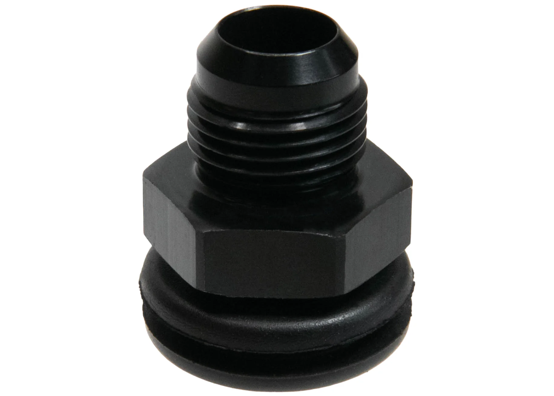 8 AN Push in Fitting for Factory GM LS Valve cover grommet - Image 2