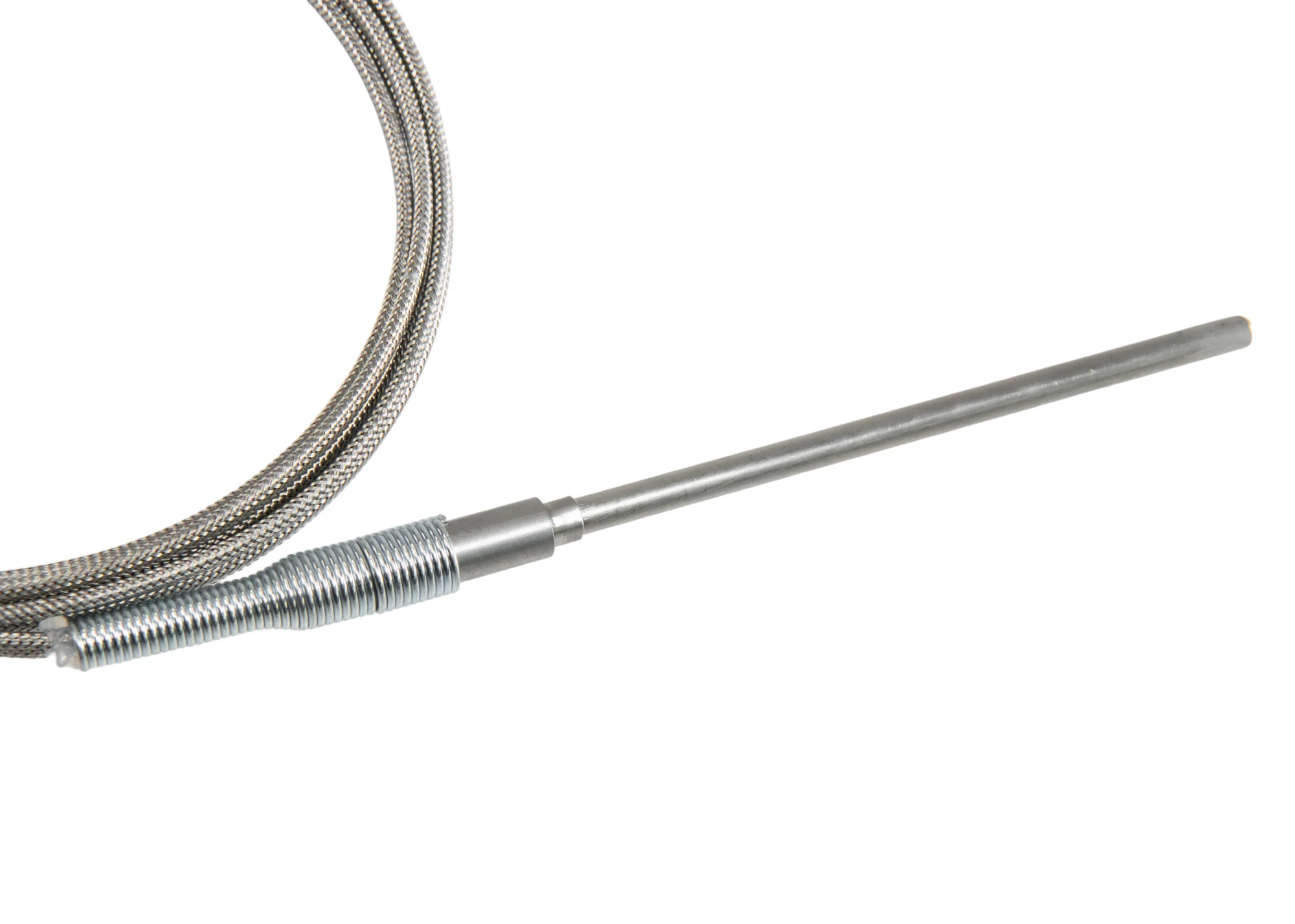 RIFE 3/16" Ktype EGT Probe w/ 72Ungrounded Junction x 4 Inch Inconel Prove w/72 Inch Stranded w/ Teflon Insulation SS Overbraid - Image 2