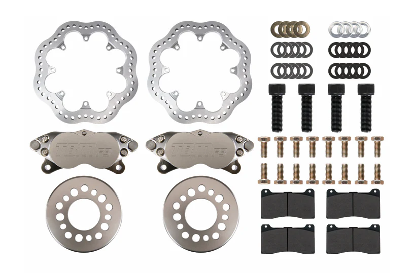 Sportsman HD (Big Ford Old Housing Ends) F3 4 piston Drag Brake Kit