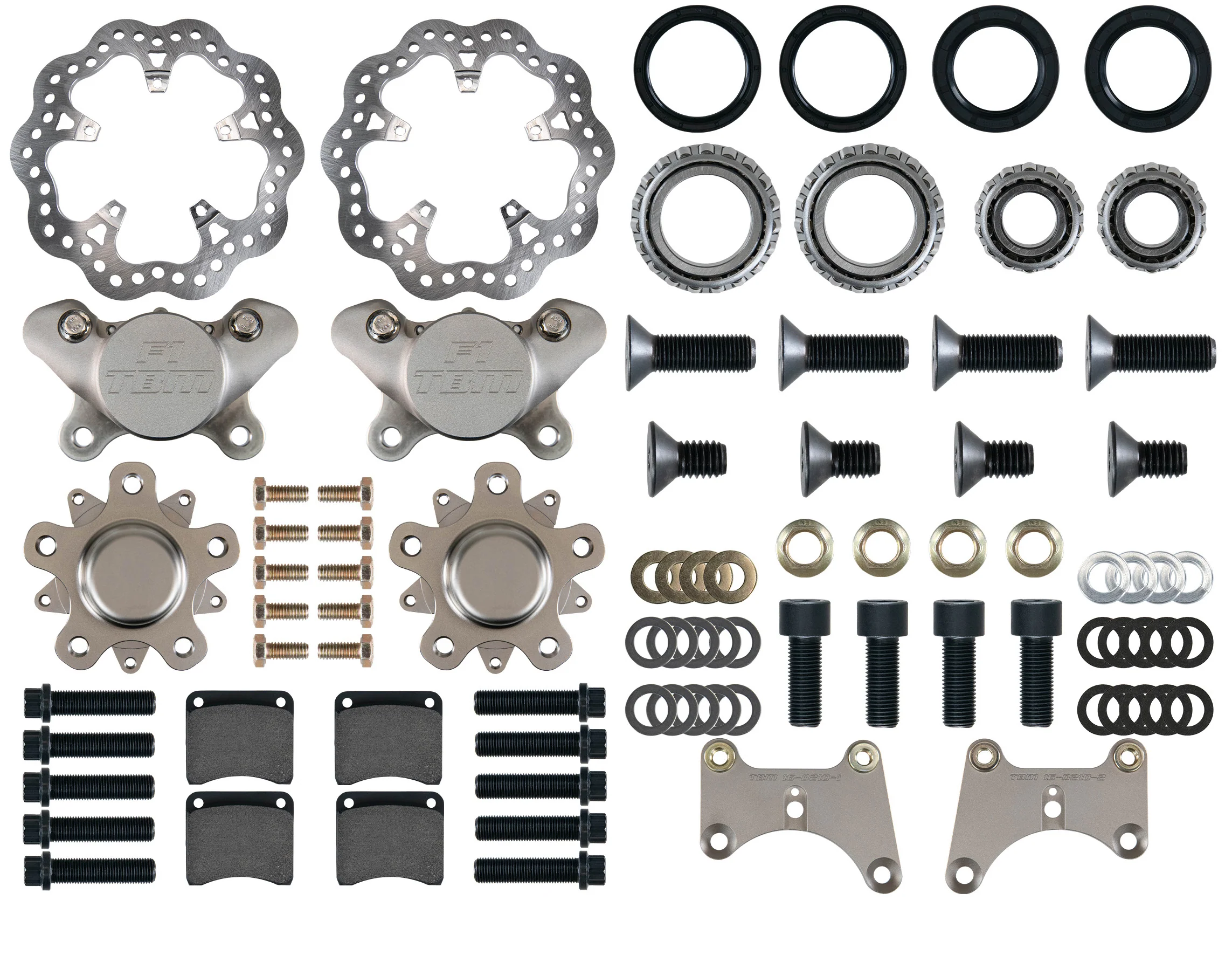 Strange GT Strut & TRZ / Racecraft Strange Mount Spindles (5 on 4.50 Hub Mount) 001-0216 - Image 2