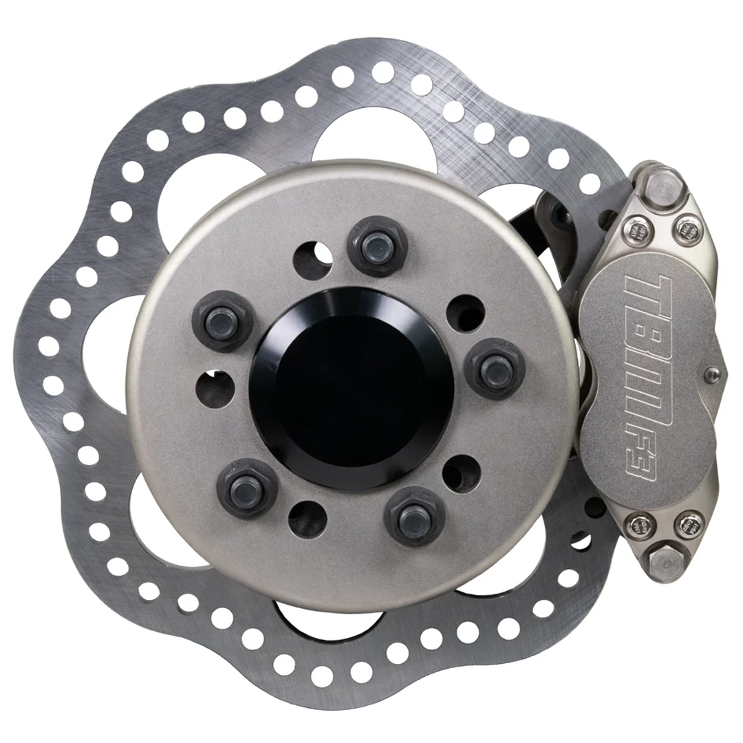 97-13 Corvette C5/C6 F3 Caliper Medium Duty Rear Drag Racing Brakes (Reuses Factory Hubs