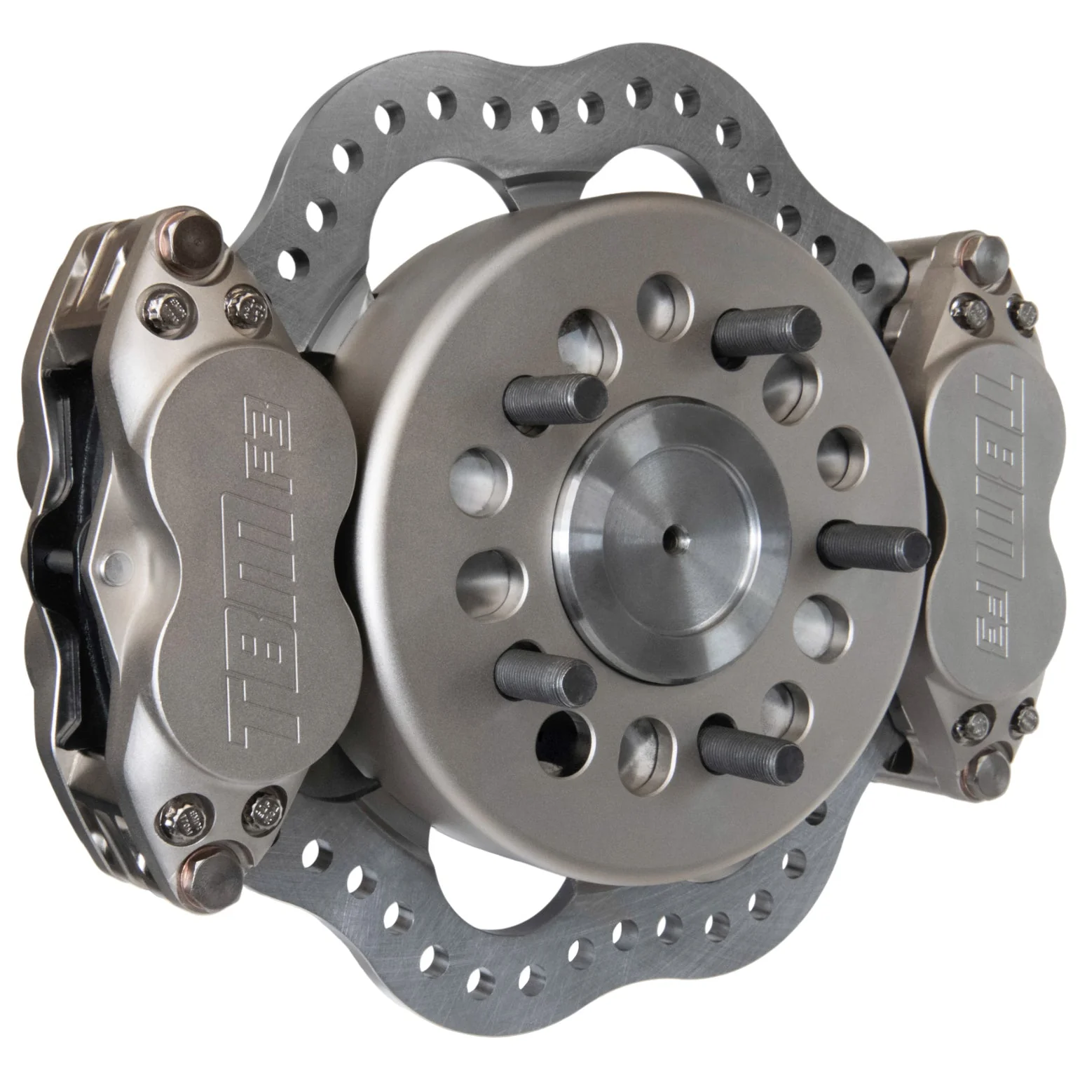 TBM Brakes Dual Caliper Strange Floater Rear F3 4 Piston Drag Brake Kit