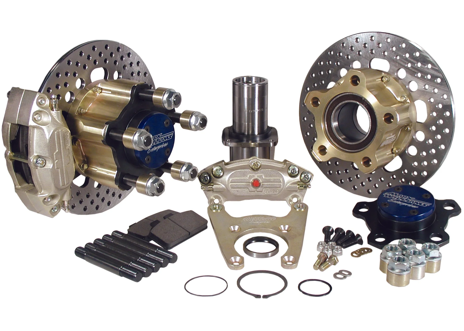 TBM Brakes / Mark Williams Weld Spindle Floater Kit Steel Brake - Image 2